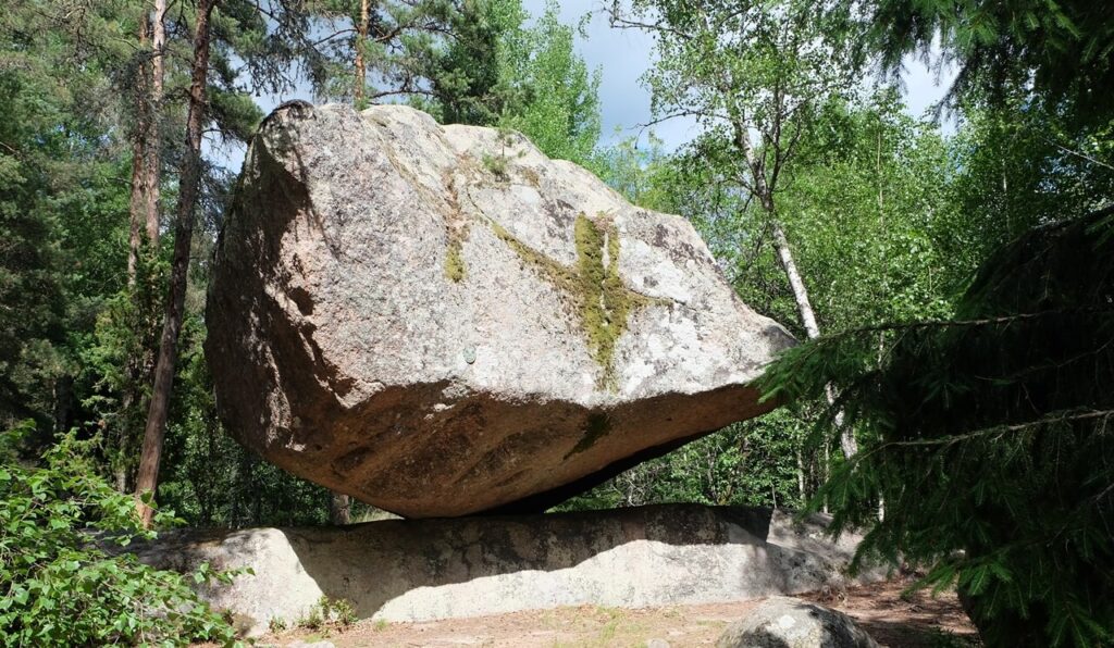 Runkesten bei Mariannelund in Småland/ Südschweden