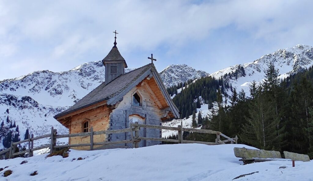 Schönangeralm in der Wildschönau/ Tirol im Winter